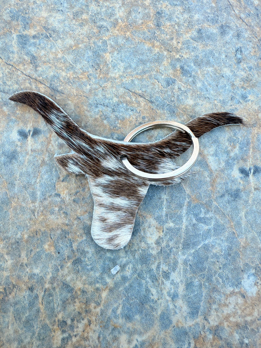 Long Horn Keychain