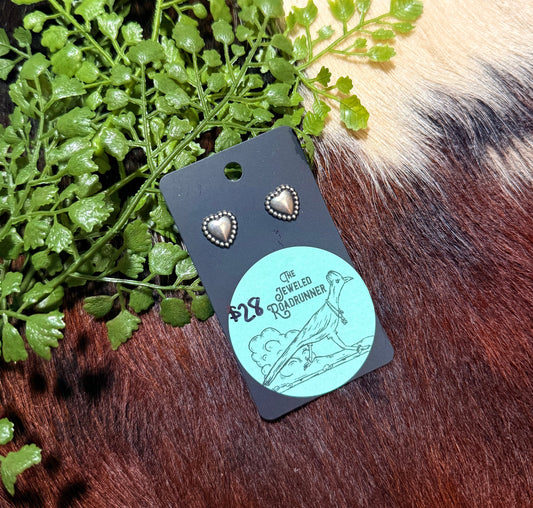 Heart Studs