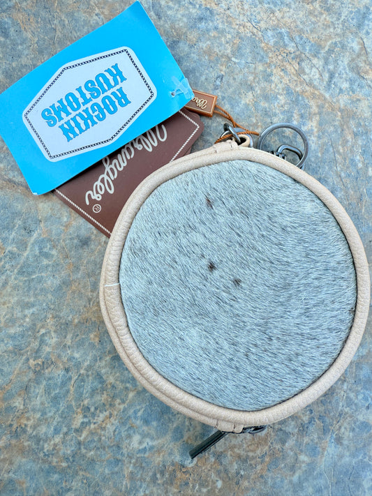 Cream Wrangler Coin Purse
