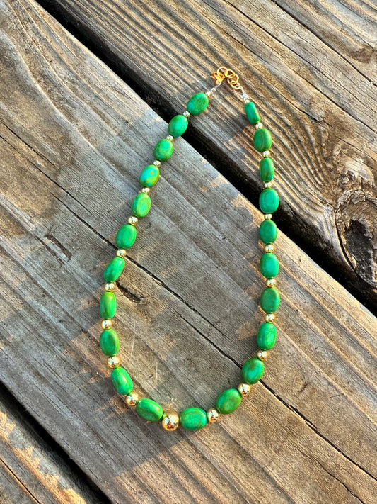 Sonoran & Gold Necklace